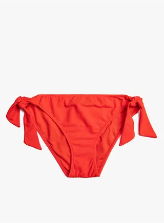 Bikini Bottom Tie Side Detail