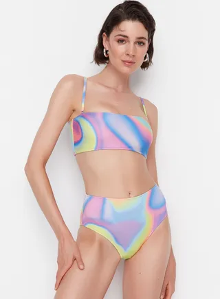 High Waist Bikini Bottom