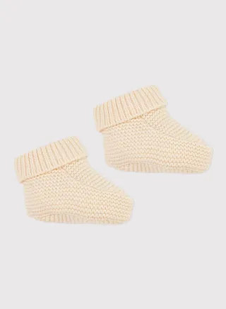Infant Cotton Knitted Booties