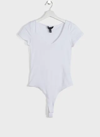 V-Neck Knitted Body