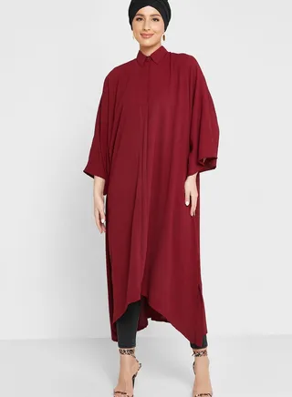 Button Down Relaxed Shirt Dress