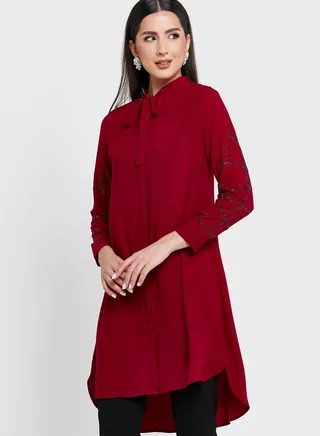 Embellishment Sleeve Tunic