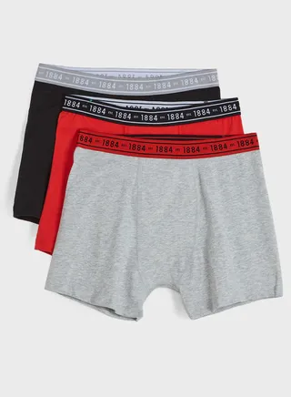 Kids 3 Pack Essential Trunks
