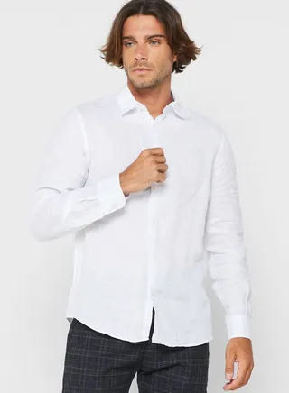 Essential Linen Regular Fit Shirt