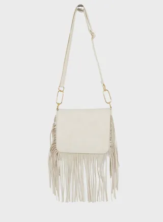 Small Fringe Messenger Crossbody