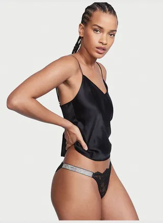 Bombshell Shine Lace Brazilian Panty
