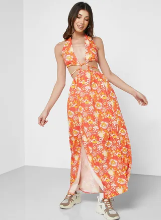 Floral Printed Dress