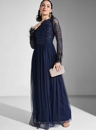 Sequin Embellished Dress