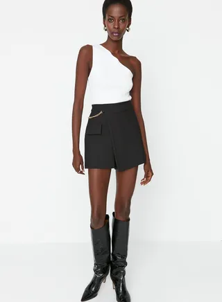 High Waist Mini Skirt