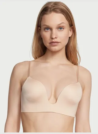 Plunge Low-Back Bra