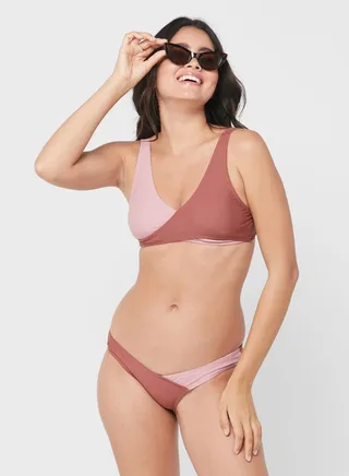 Colourblock Bikini Set