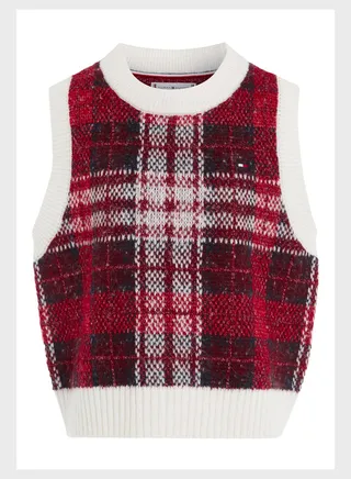Youth Checked Vest