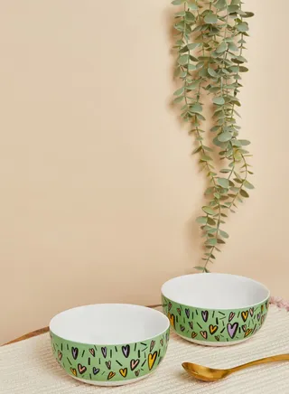Set Of 2 Hubbak Cereal Bowls