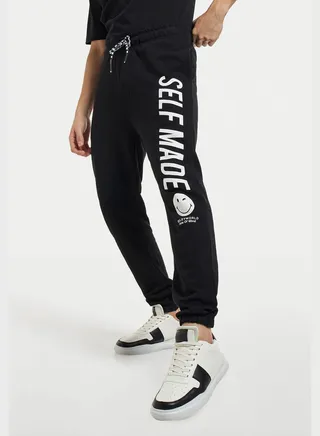 Smiley World Drawstring Sweatpants