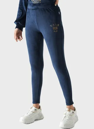 Print Detail High Waist Sweatpants