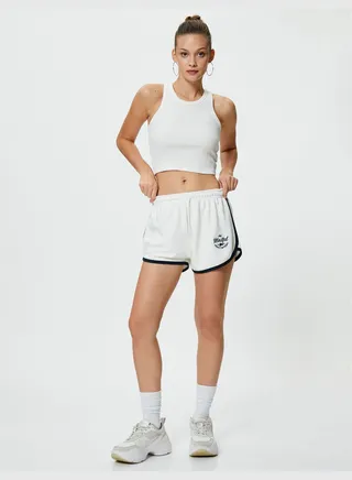 Sports Shorts Extra Mini Striped Detail Drawstring