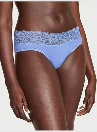 Posey Lace Waist Cotton Hiphugger Panty