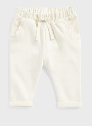 Infant Broidery Frill Sweatpants