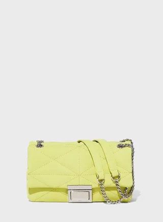 Chain Detailed Crossbody Bag