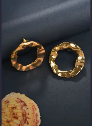 Gold Plated Designer Studs