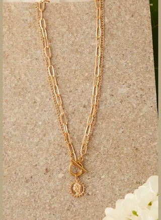 Gold Plated Designer Necklace
