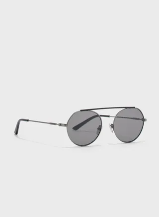 CK19149S Brow Bar Oversized Sunglasses