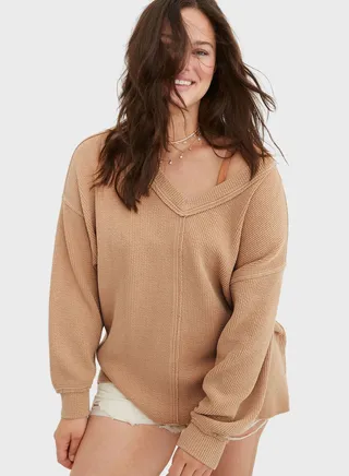 V-Neck Sweatshirt
