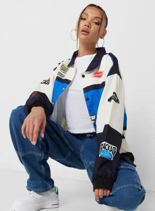 Colorblock Racing Jacket