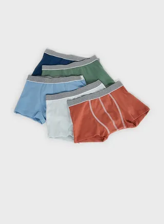 Youth 5 Pack Assorted Boxers