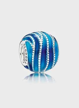 Blue Wave Charm
