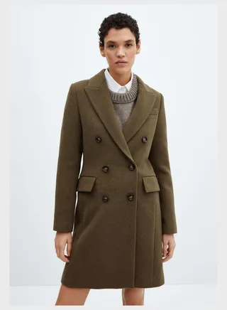 Pocket Detail Coat