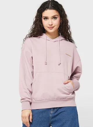 Drawstring Knitted Hoodie