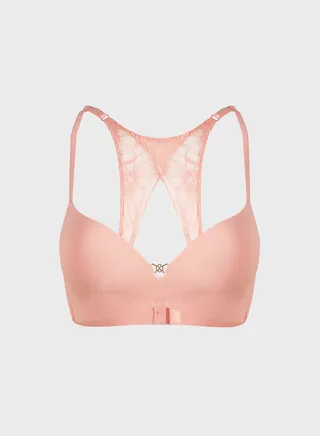 Plunge Neck Bra