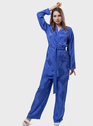 Button Down Shirt And Pant Set