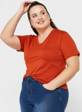 Essential V Neck T-Shirt