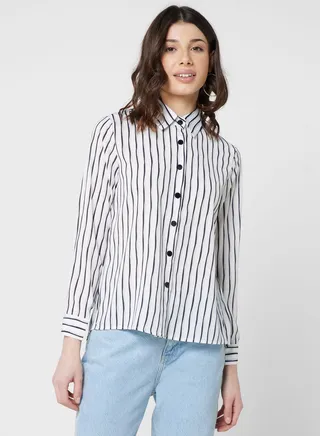 Stripe Printed Shirt