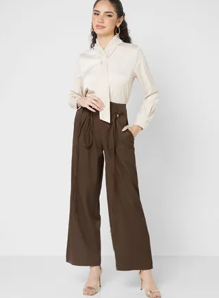 Front Pleat Pants