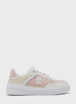 Woven Basket Low Top Sneakers