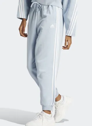 Essentials 3-Stripes French Terry Loose-Fit Joggers
