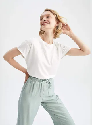 Regular Fit Crew Neck Short Sleeve T-Shirt