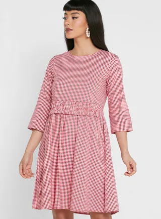 Tiered Ruffle Detail Dress