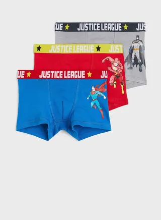 Kids 3 Pack Assorted Boxers