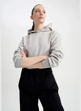 Woman Knitted Sweatshirt