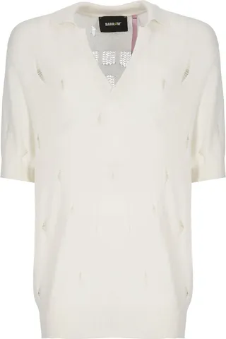 Polo Shirt With Smile Embroidered Logo