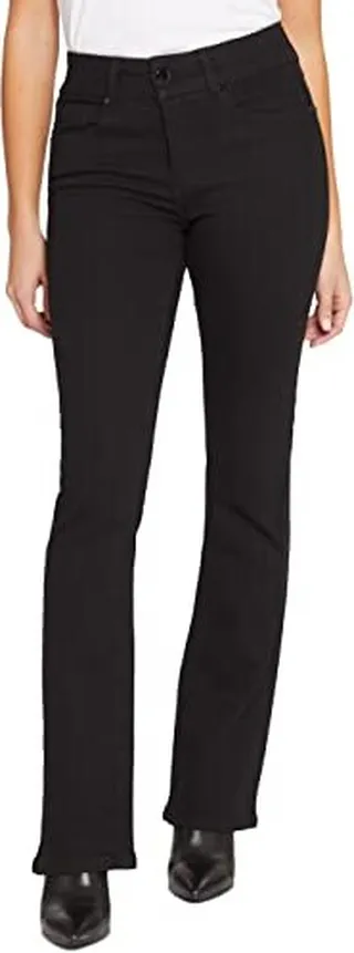Seven7 Women's Misses Mid Rise Bootcut Jean