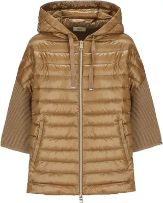 Herno Short-Sleeved Zipped Jacket