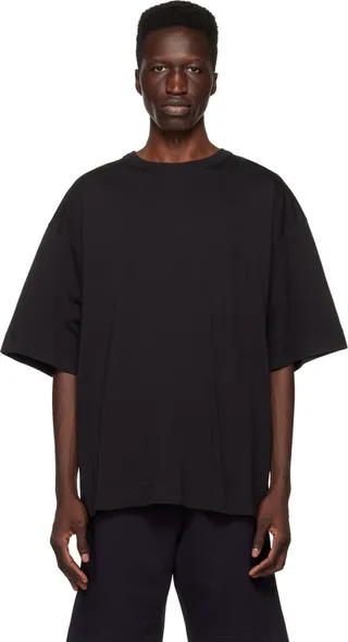 Dries Van Noten Black Crewneck T-Shirt