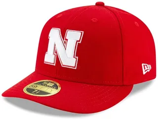 Men's New Era Scarlet Nebraska Huskers Basic Low Profile 59Fifty Fitted Hat