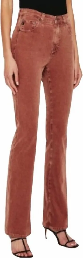 Alexxis Boot in Sulfur Dark Walnut