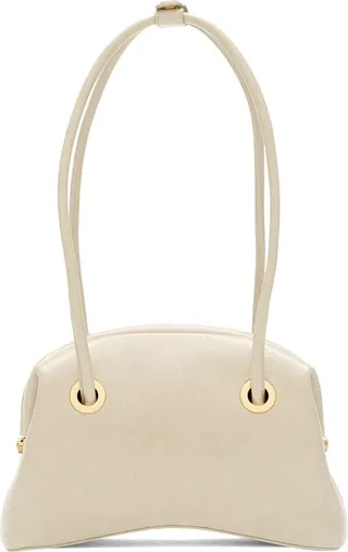 Circle Brot leather shoulder bag
